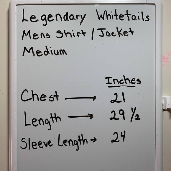 Legendary Whitetails Mens Shirt Jacket M Gray Tan Red Plaid Contrasting Cuff - Picture 3 of 13